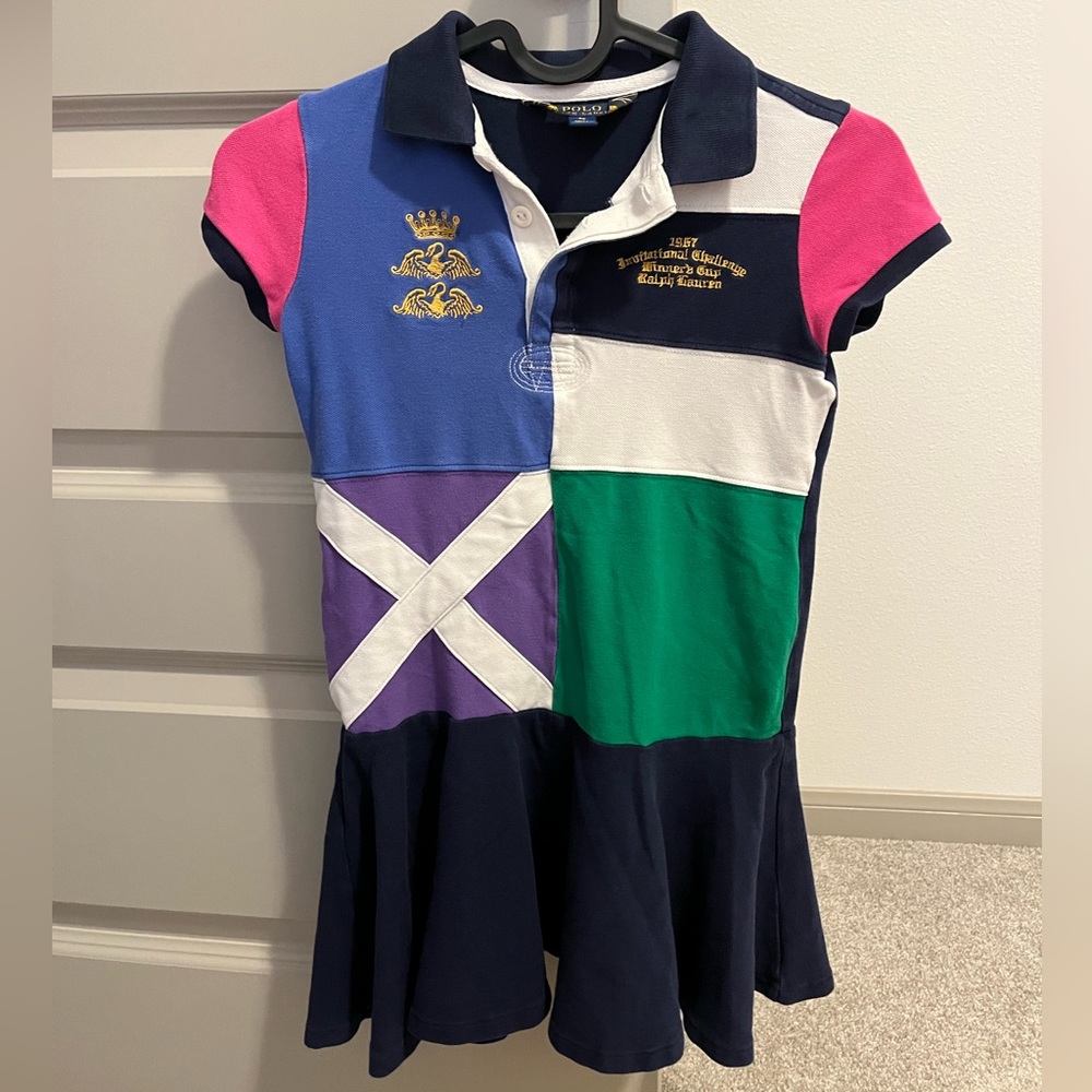 Ralph Lauren Girl Polo Dress Size 6